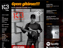 Tablet Screenshot of k3music.com